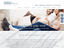 Tablet Screenshot of islesofgateway.com